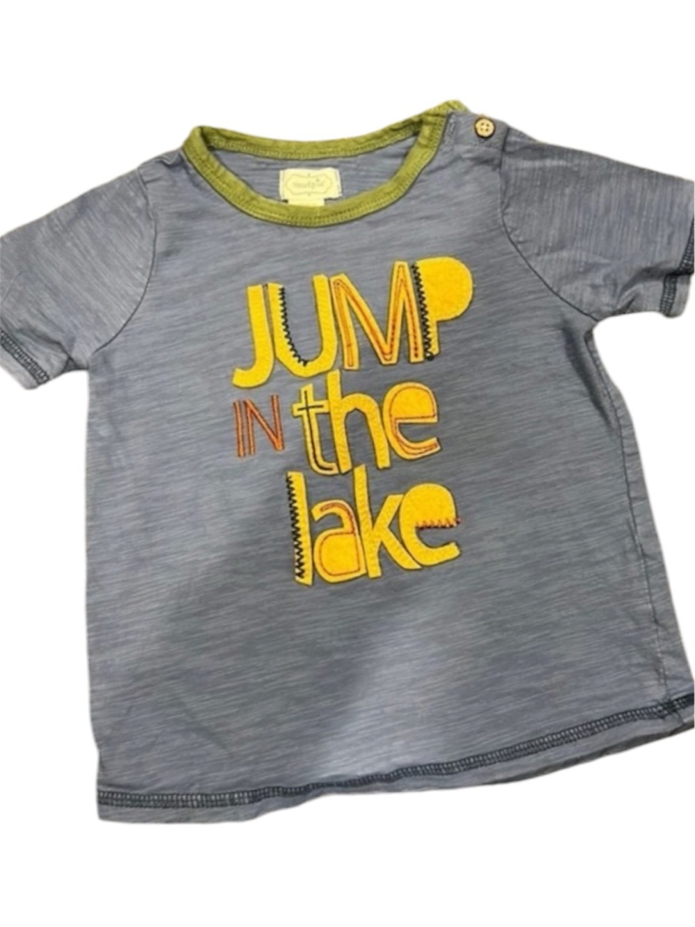 2-3T. Mudpie jump in the lake tee